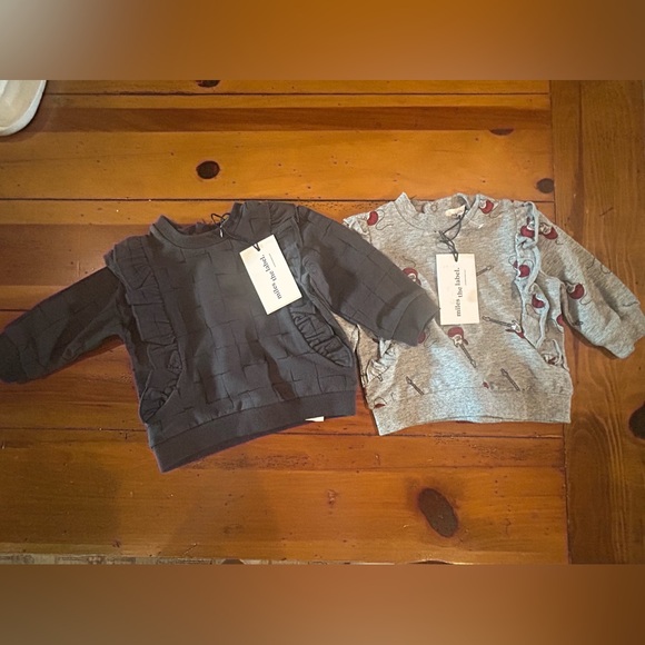 miles the label Other - 2-6M miles the label sweatshirts NWT